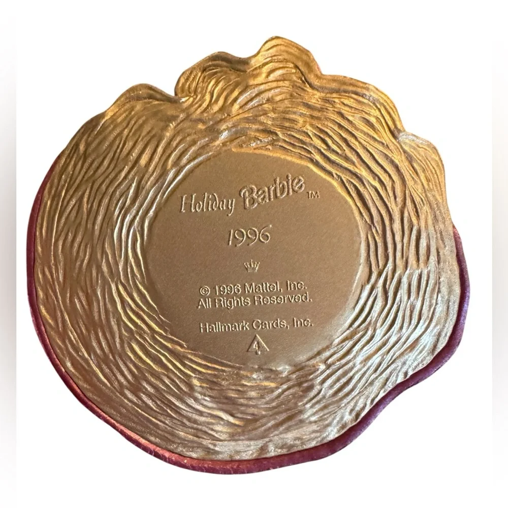 Elegant Keepsake Collector’s Edition Holiday Barbie Ornament from 1996
